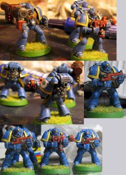 Ultramarine squad by Nicanor