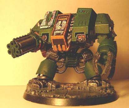 Dark Angels Dreadnought by elim rawne