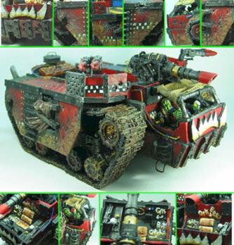 Ork Battlewagon by golgfag