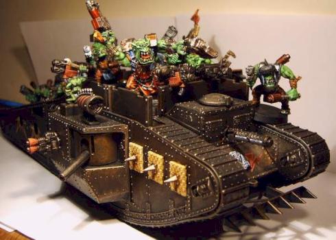 Chariot de guerre ork by olive51