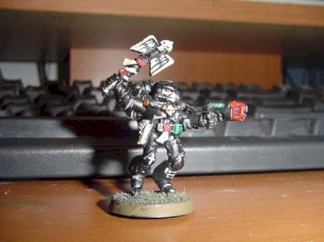 Black Templar Chaplain by Emperors Champ87