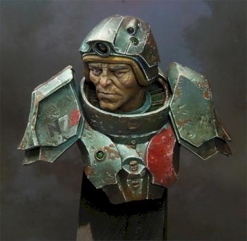 Old Commander Shepard by jarhead