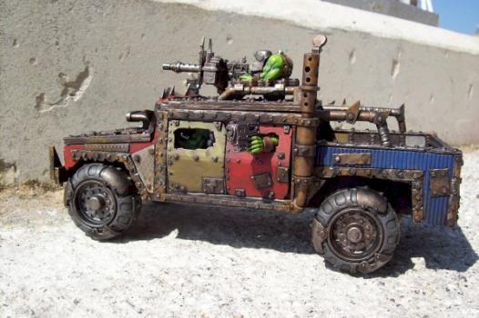 space ork humvee by swampy72