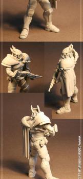WIP - Paladin Fallout - 90mm, details by tabanstudio