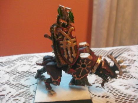Khorne Chaos Lord on Juggernaut 2 by Furry Jedath