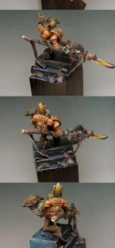 space marine librarian (some details) by arsenus kaligar