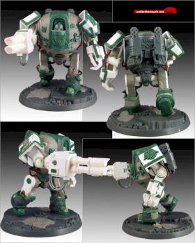Pre-Heresy Ravenguard Dreadnought by insaniak