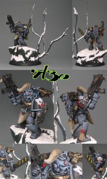 Space Wolves Veteran by mazk7130