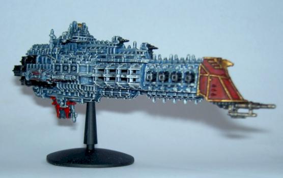 Croiseur de combat classe Mars Battlefleet Gothic by jilted
