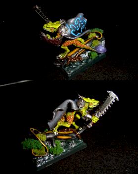 Saurus on Salamander by Vonzippo