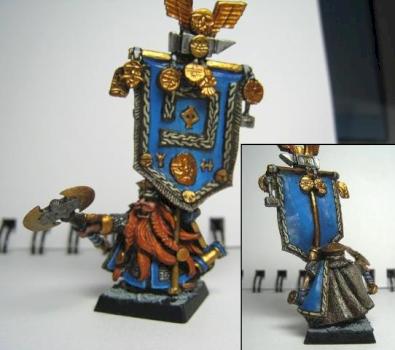 Dwarf Thane BSB by SuperArchMegalon