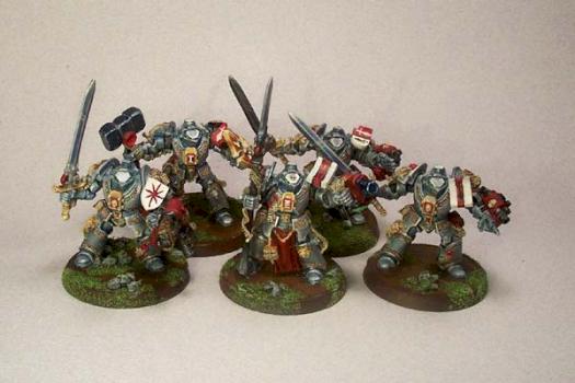Warhammer 40k 5 Grey Knight Terminators by CM Miniatures