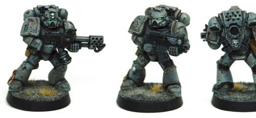 Ghost Marines 2 Space Marines by LeroyPutty