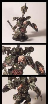 Nurgle Plague Marine by choochoomedic
