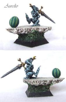 melon against crow (fair enough) by aurelio