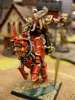 Skulltaker mounted on Jugernaut by halfbake knight