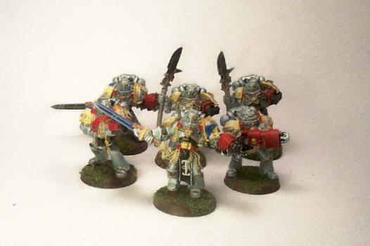 Warhammer 40k Grey Knights in Power Armor by CM Miniatures