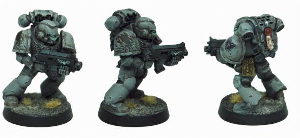 Ghost Marines 1 Space Marines by LeroyPutty