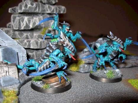 Tyranid NK Warriors by TeKKle