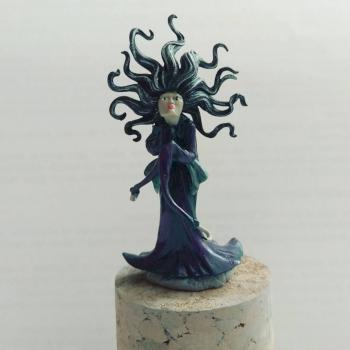 Malifaux Asami Tanaka miniature by hugoweb