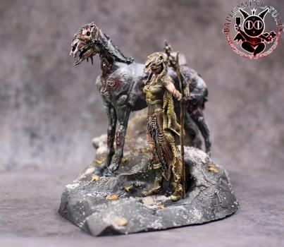 Eachna and her Rot Horse by Iechine