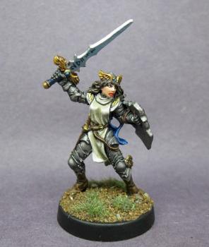 03520: Elise, Good Female Knight by mikecarrero