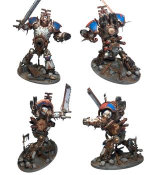 World Eaters Chaos Knight/Lord of Skulls by haedrin
