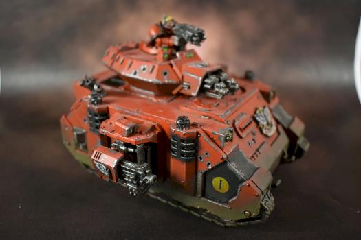 PREDATOR BAAL BLOOD ANGELS SPACE MARINES by juanlurockerman