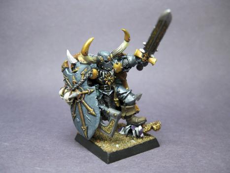 Exalted Hero of Chaos by mikecarrero