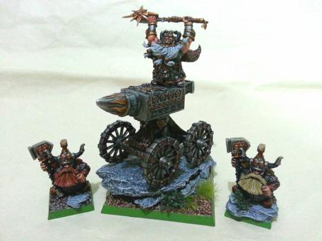 Dwarf Anvil of Doom by dragonyim