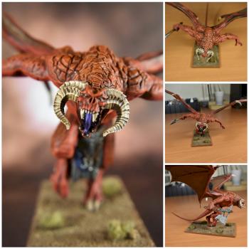 BALROG / BLOODTHIRSTER DAEMONS OF KHORNE by juanlurockerman