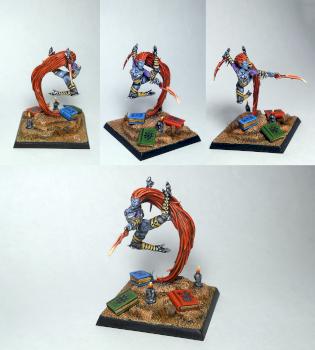 Daemon of Slaanesh by Zoggi