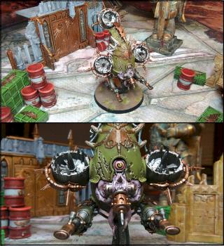 Death Guard drone on field by GAS