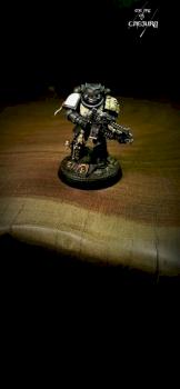 Black Templars Intersessor Marine by The Art of Caesura