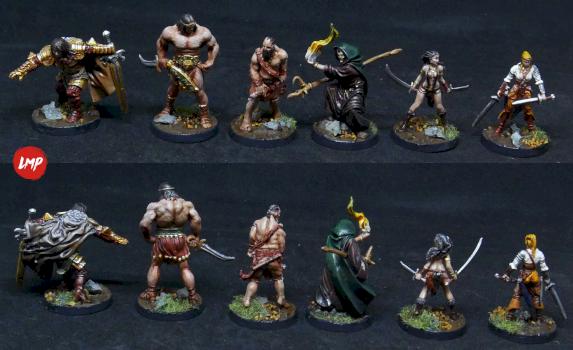 Conan kickstarter by Little Mad Paintings