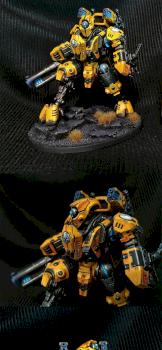 Tau Empire Ghostkeel Battlesuit by Dvorn