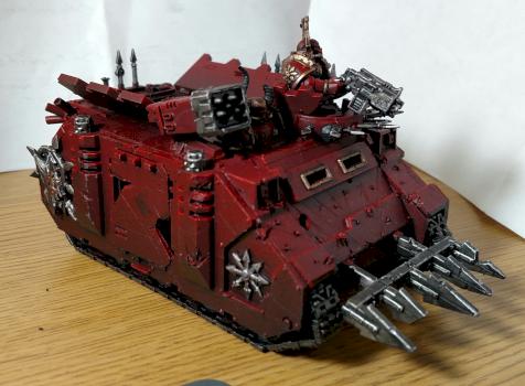 World Eaters Rhino by TheReddestButcher