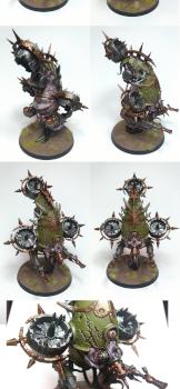 Death Guard Foetid Bloat drone by GAS