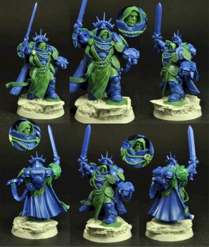 Spacemarine conversion by Scibor