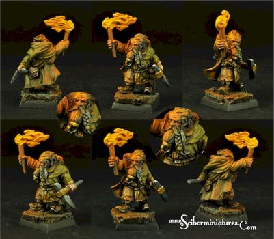 Dwarf Miner by Scibor