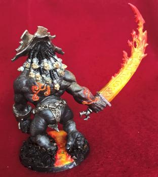 blood Rage Fire Giant by Deepeepee