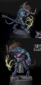 Ogroid Thaumaturge by Pavjke
