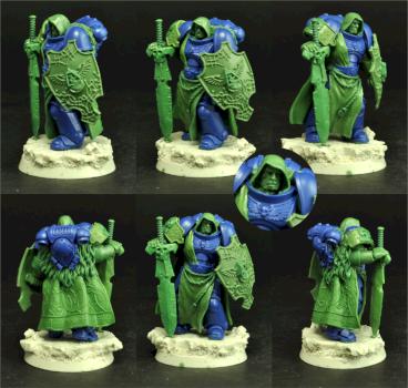 Spacemarine conversion by Scibor