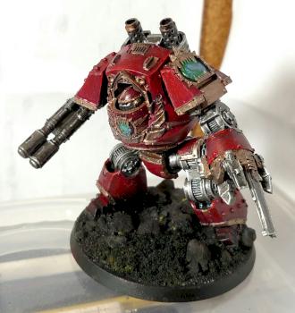 William the Contemptor Dreadnaught by TheReddestButcher