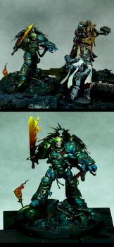 Triumvirate of the Primarch by Bellerofonte Art Studio