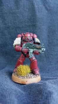 Space marine blood raven by Actualsand