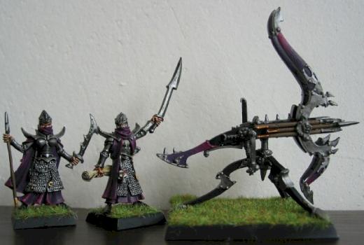 Dark Elf Reaper and crew by Shadowrune