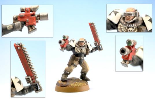 Black Templars Neophyte by Russ