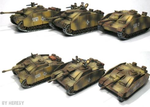 Stug G Platoon (Flames of War) by H3resy
