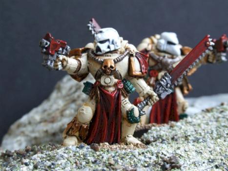 Space Marine Veterans by neilb